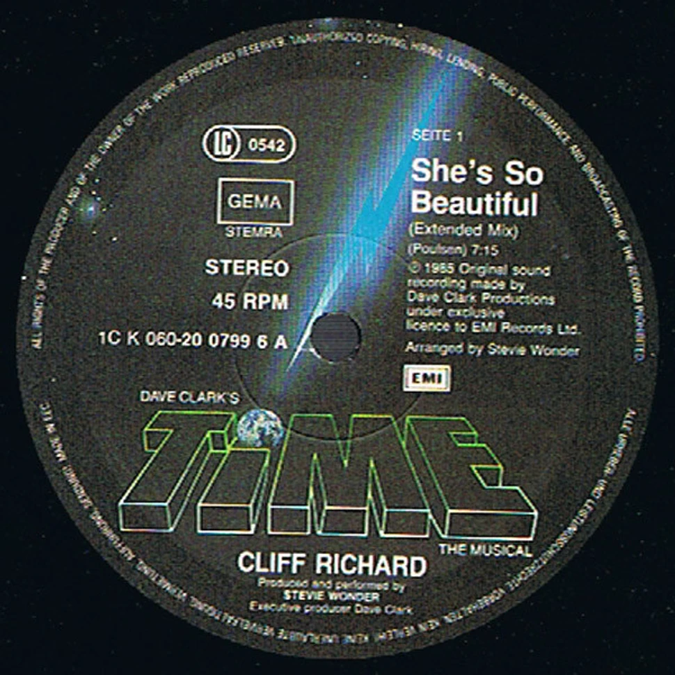 Cliff Richard - She's So Beautiful