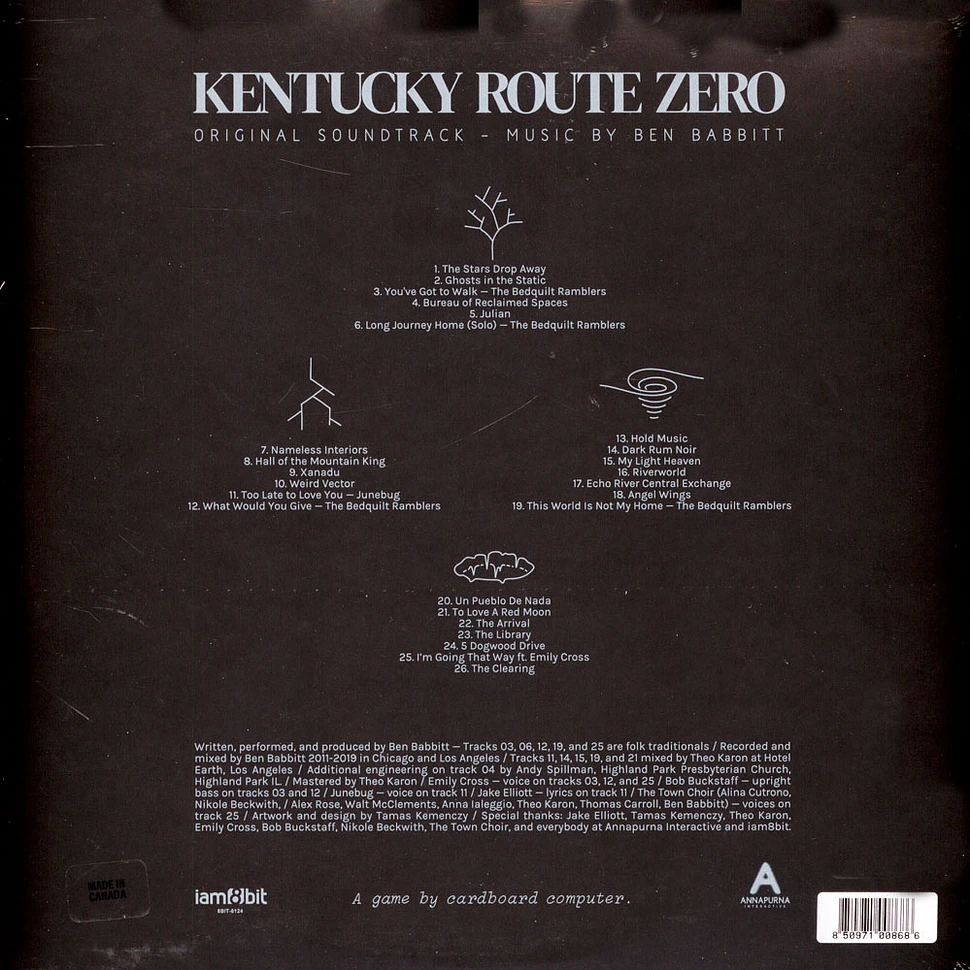 Ben Babbitt & The Bedquilt Ramblers - OST Kentucky Route Zero