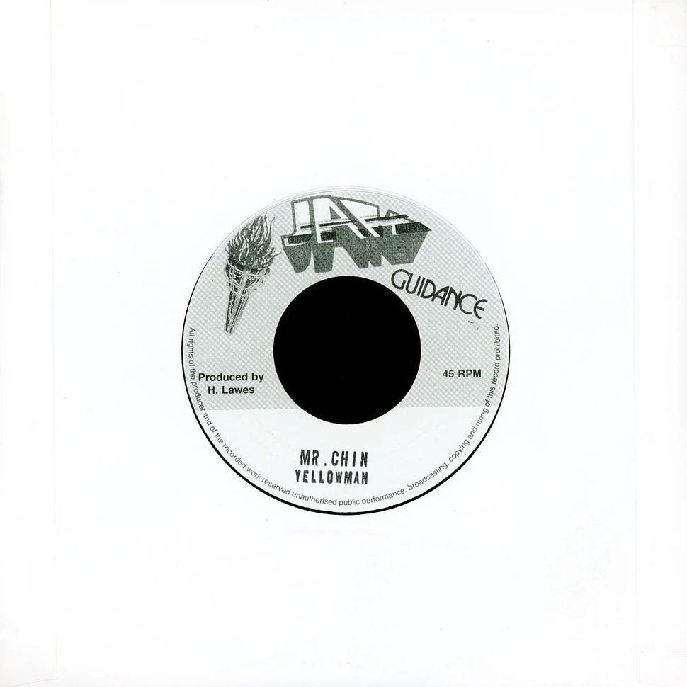 Yellowman / Roots Radics - Mr. Chin / Rub A Dub Style - I'm Just A Guy Version Rhythm