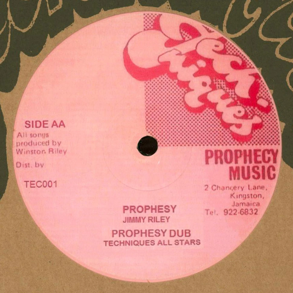 Johnny Osbourne / Techniques All Stars / Jimmy Riley - Purify Your Heart / Purify Your Dub / Prophesy