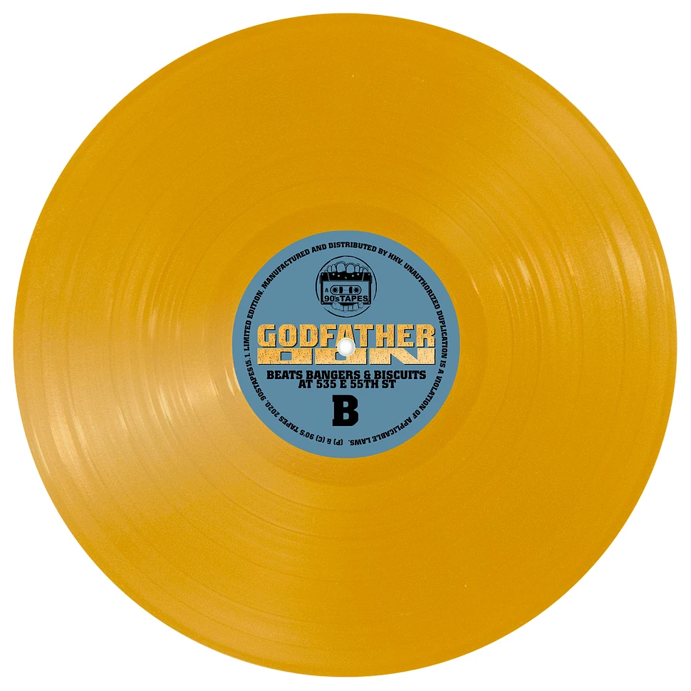 Godfather Don - Beats, Bangers & Biscuits At 535 E 55th St Gold Vinyl Edition