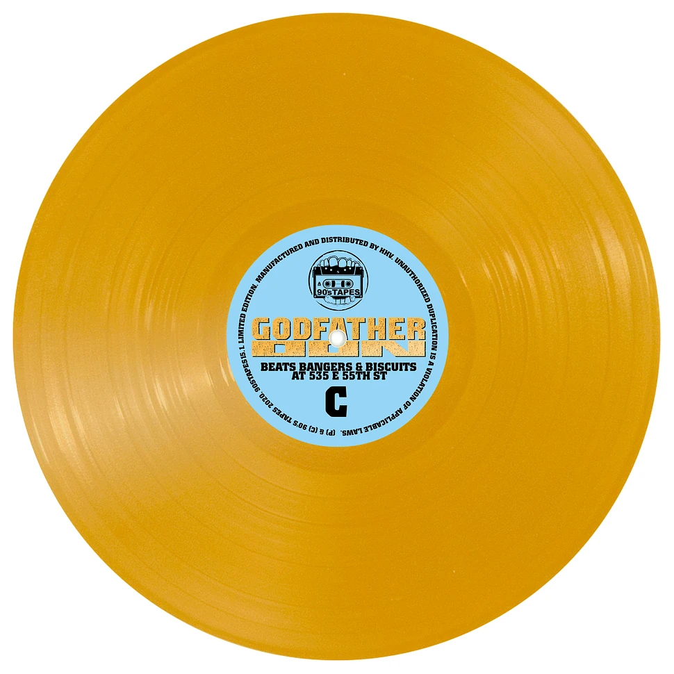 Godfather Don - Beats, Bangers & Biscuits At 535 E 55th St Gold Vinyl Edition