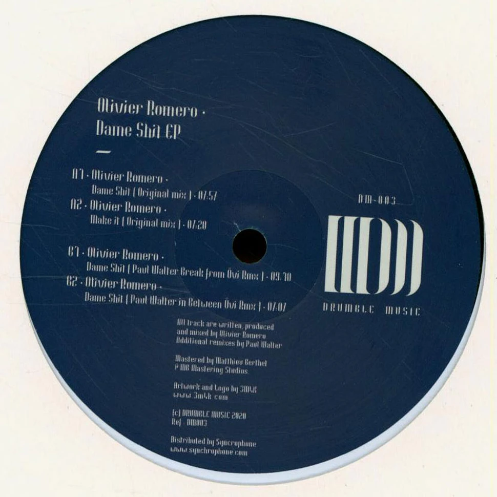 Olivier Romero - Dame Shit EP Paul Walter Remix