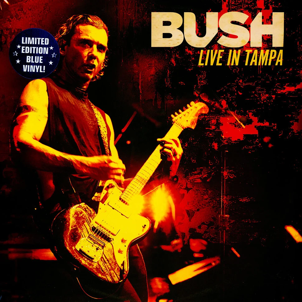 Bush - Live In Tampa Blue Vinyl Edition