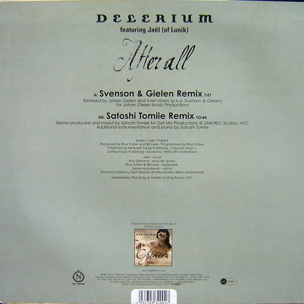 Delerium Featuring Jaël - After All