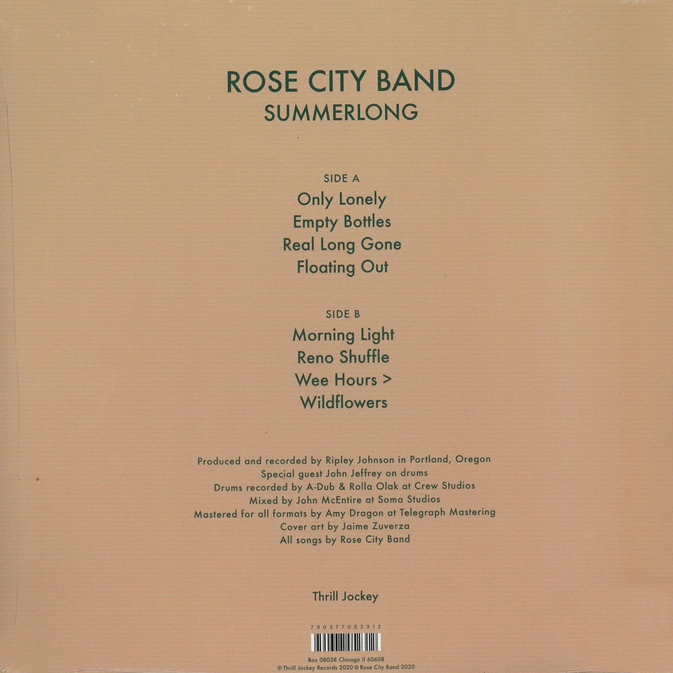 Rose City Band - Summerlong Orange Marbled Vinyl Edition