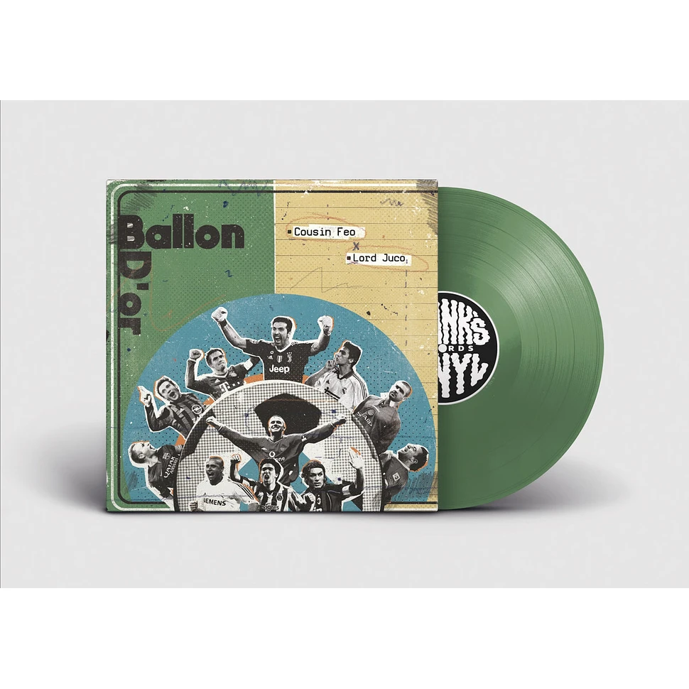 Cousin Feo & Lord Juco - Ballon D'or Green Vinyl Edition