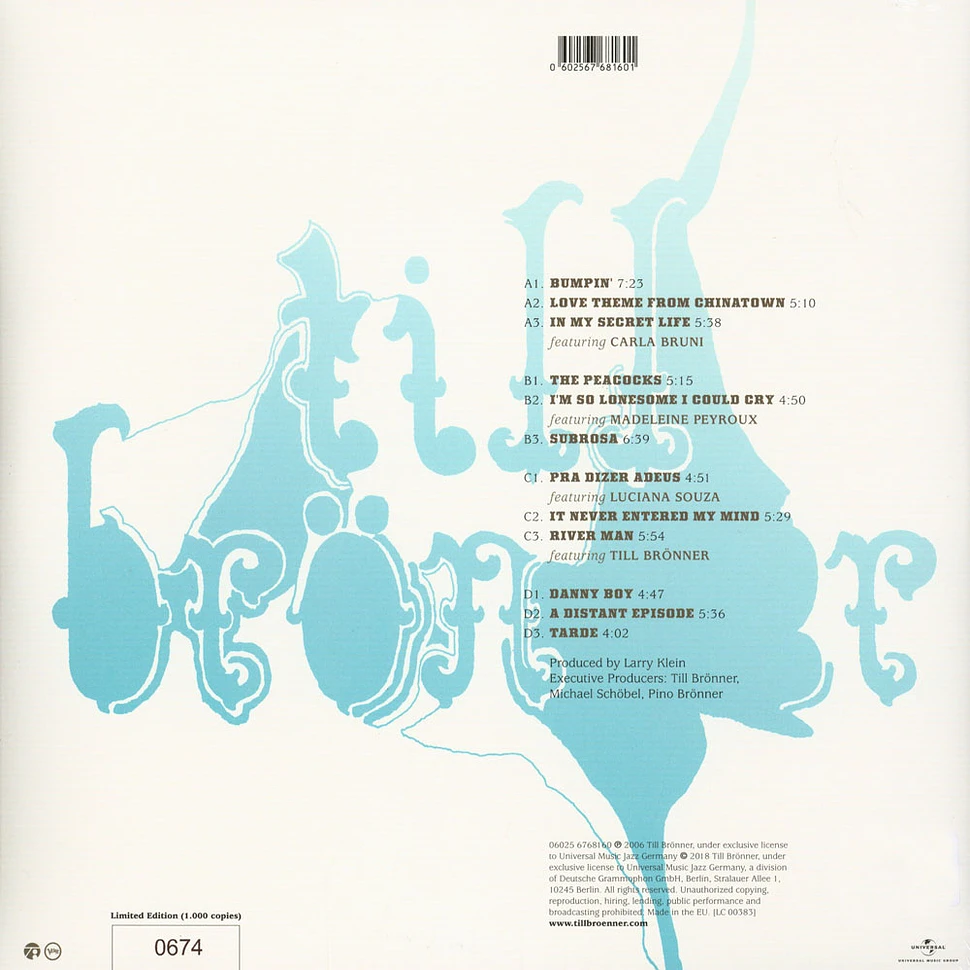 Till Brönner - Oceana Blue Vinyl Edition