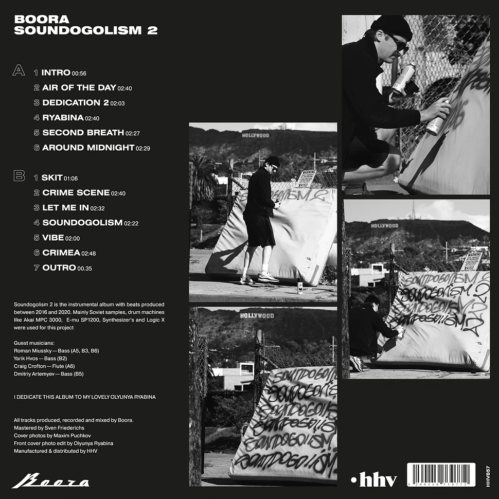 Boora - Soundogolism Volume 2 Splattered Vinyl Edition