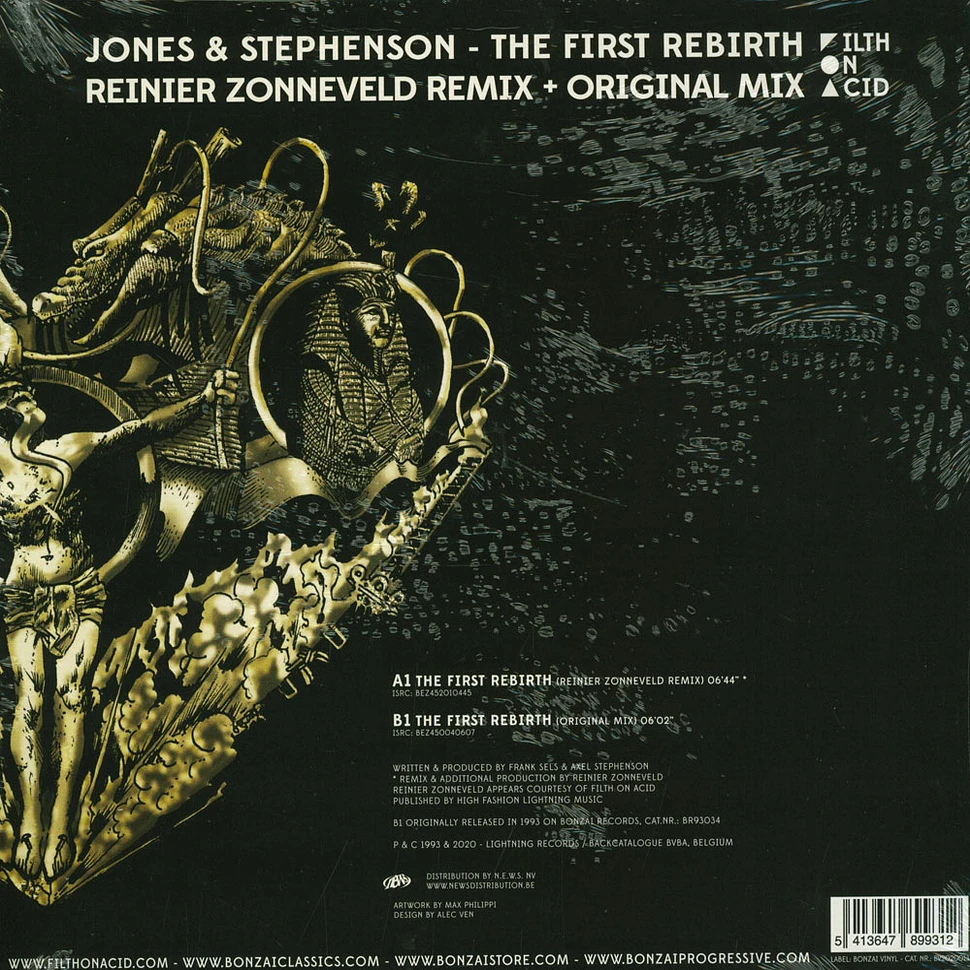 Jones & Stephenson - The First Rebirth Reinier Zonneveld Remix - Vinyl ...