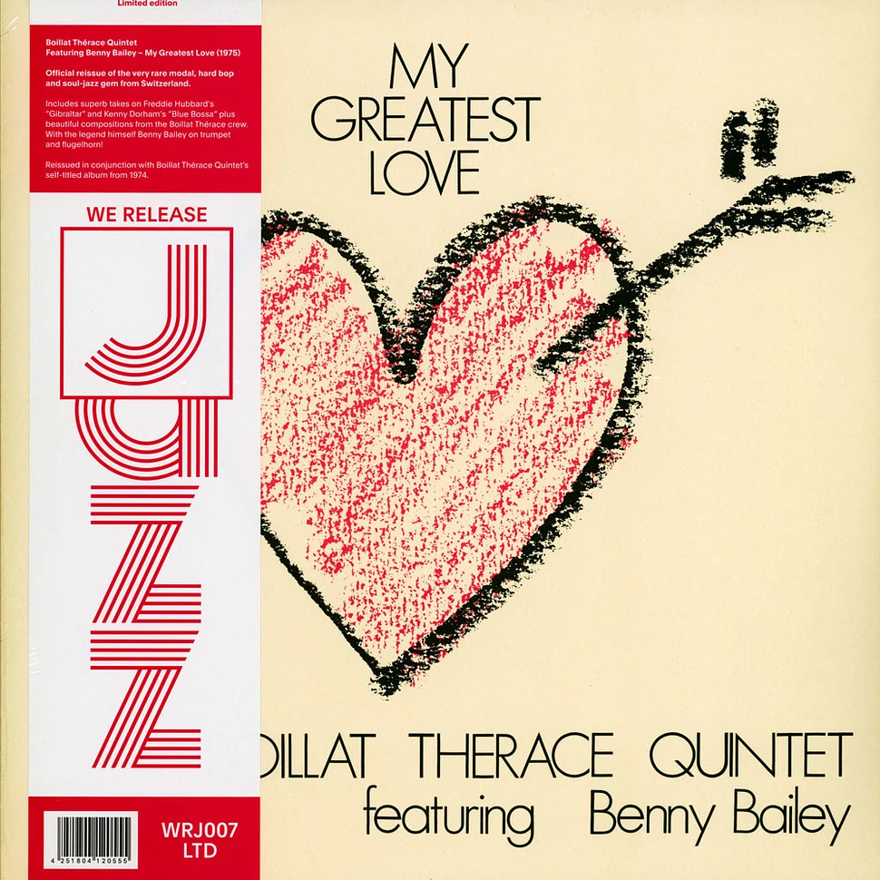 Boillat Therace Quintet - My Greatest Love Feat. Benny Bailey