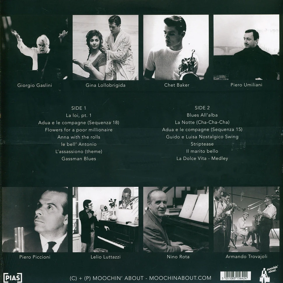 V.A. - Jazz On Film ... Marcello Mastroianni Record Store Day 2020 Edition