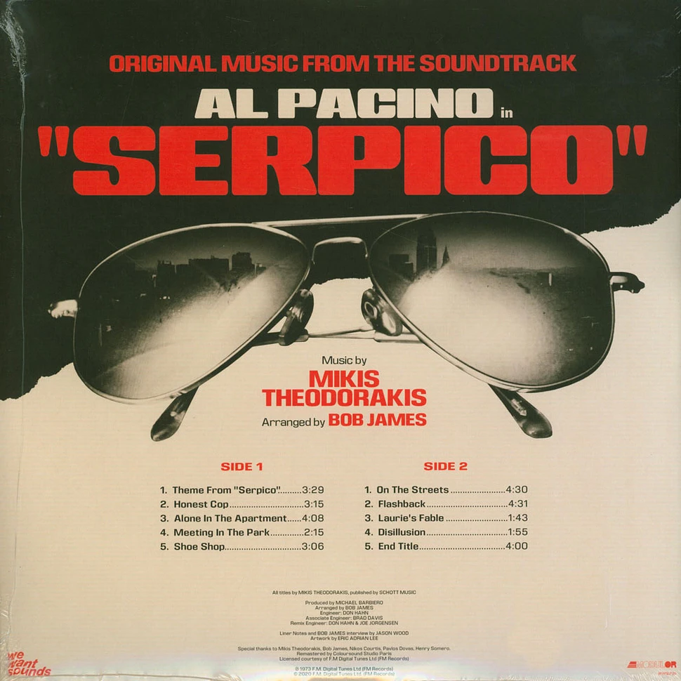 Mikis Theodorakis - OST Serpico Record Store Day 2020 Edition
