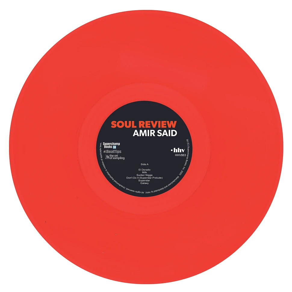 Amir Said - Soul Review Colored Vinyl Edition