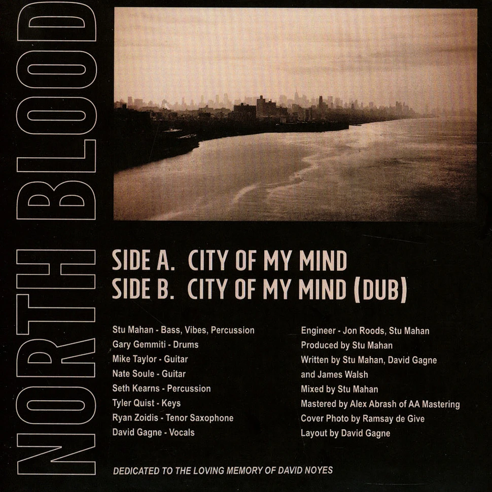 North Blood - City Of My Mind