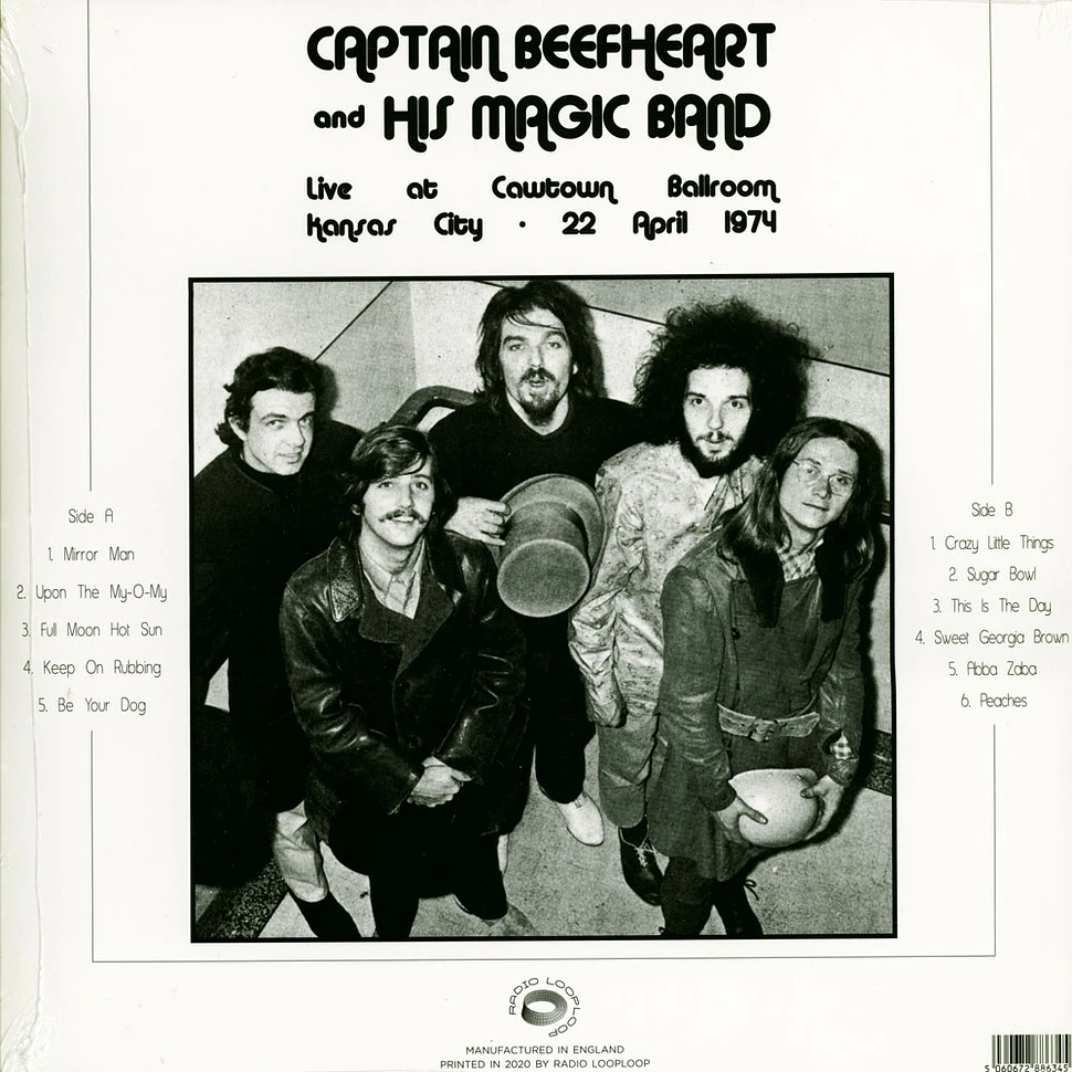 Captain Beefheart And His Magic Band - Live At The Cawtown Ballroom Kansas City 1974