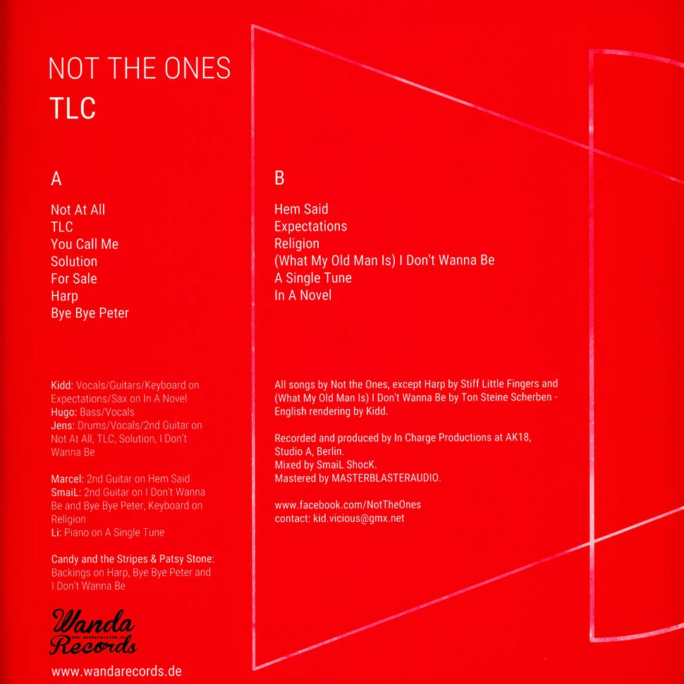 Not The Ones - Tlc