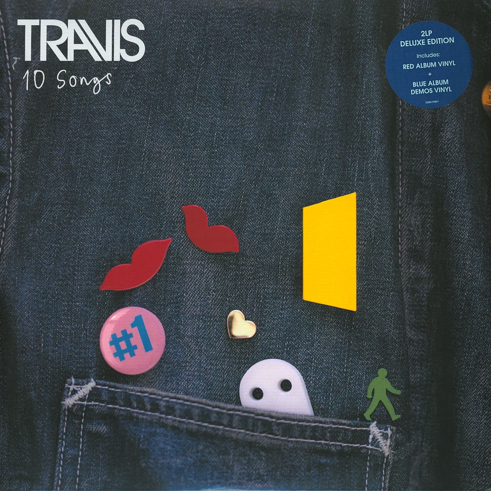 Travis - 10 Songs Limited Indie Exclusive Red & Blue Edition Incl. Demos