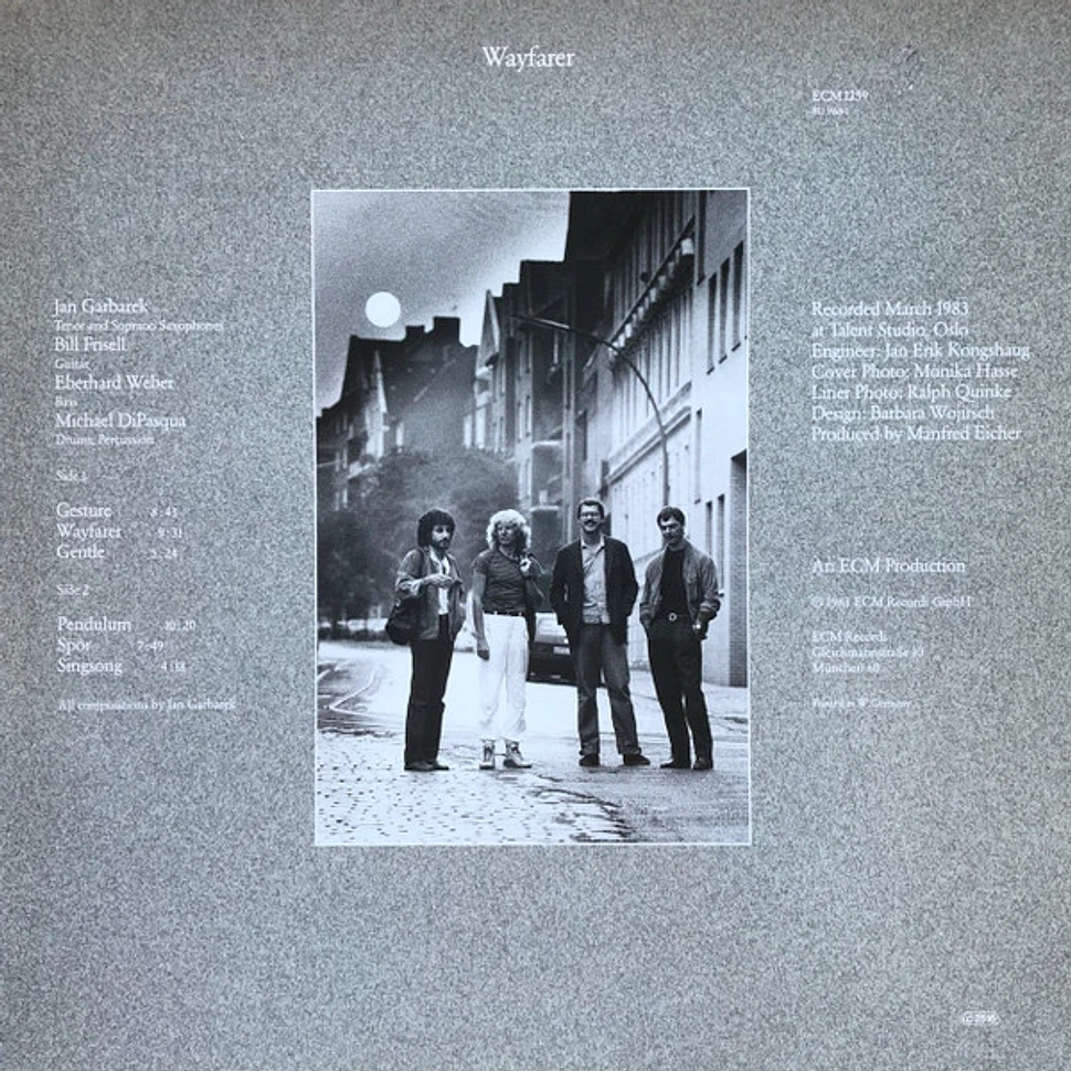 Jan Garbarek Group - Wayfarer