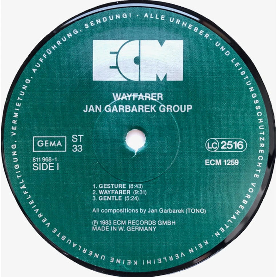 Jan Garbarek Group - Wayfarer