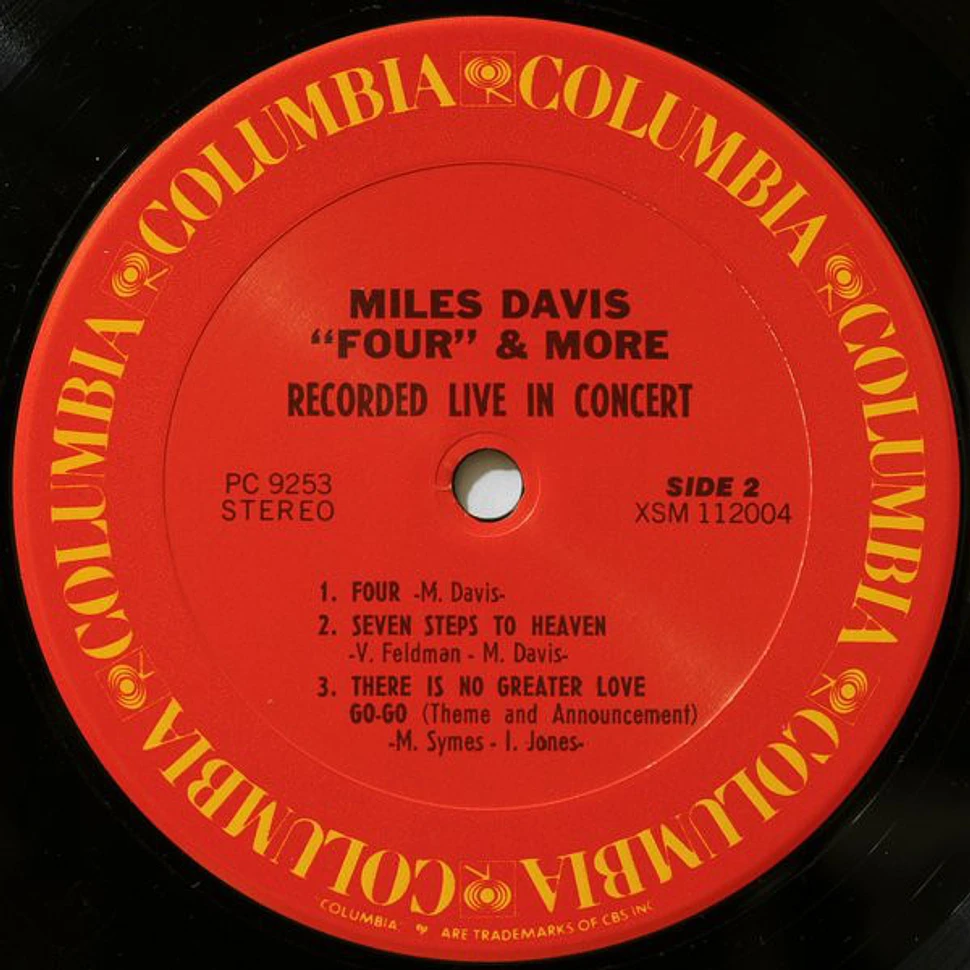 Miles Davis - 'Four' & More - Recorded Live In Concert