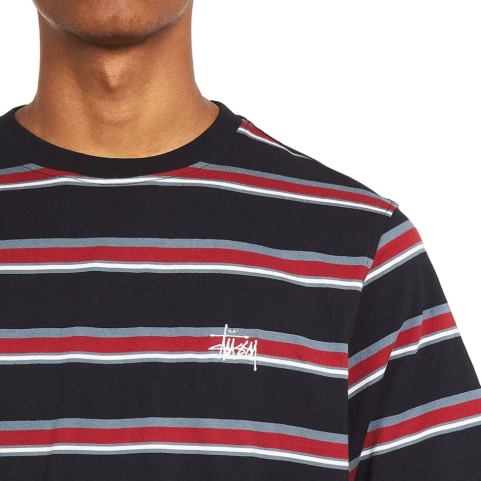 Stüssy - Harbour Stripe Crew Tee