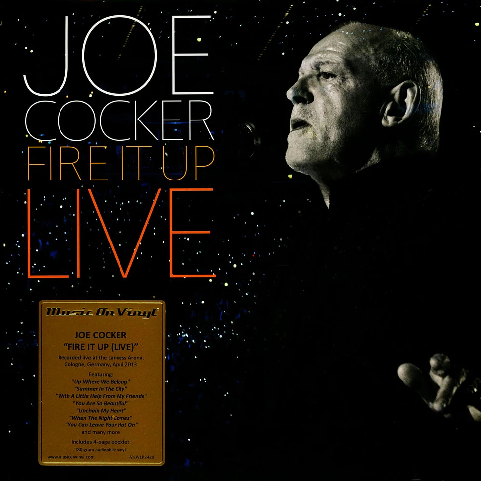 Joe Cocker Fire It Up Live Vinyl 3lp 2013 Eu Reissue Hhv 