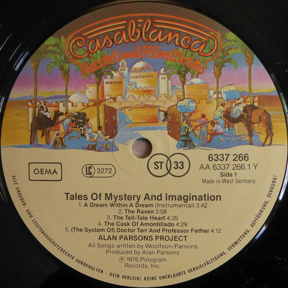 The Alan Parsons Project - Tales Of Mystery And Imagination