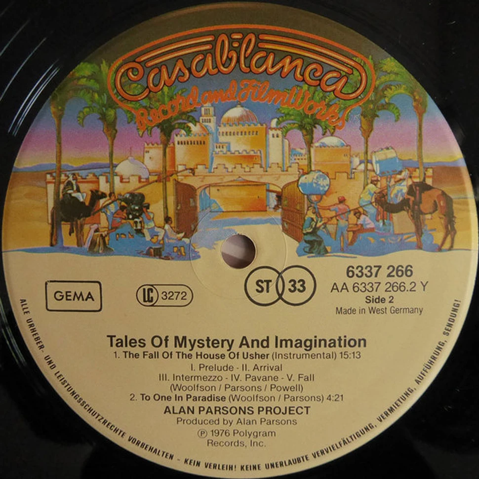 The Alan Parsons Project - Tales Of Mystery And Imagination