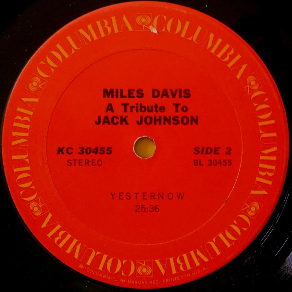 Miles Davis - A Tribute To Jack Johnson