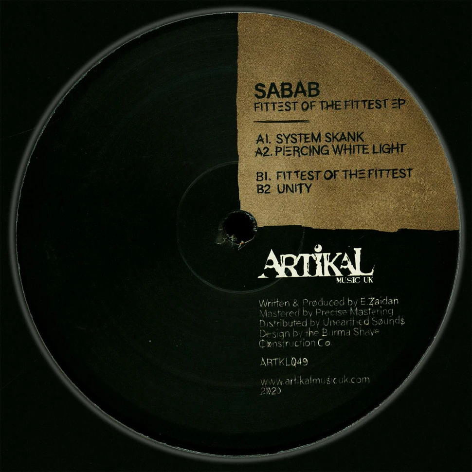 Sabab - Fittest Of The Fittest EP