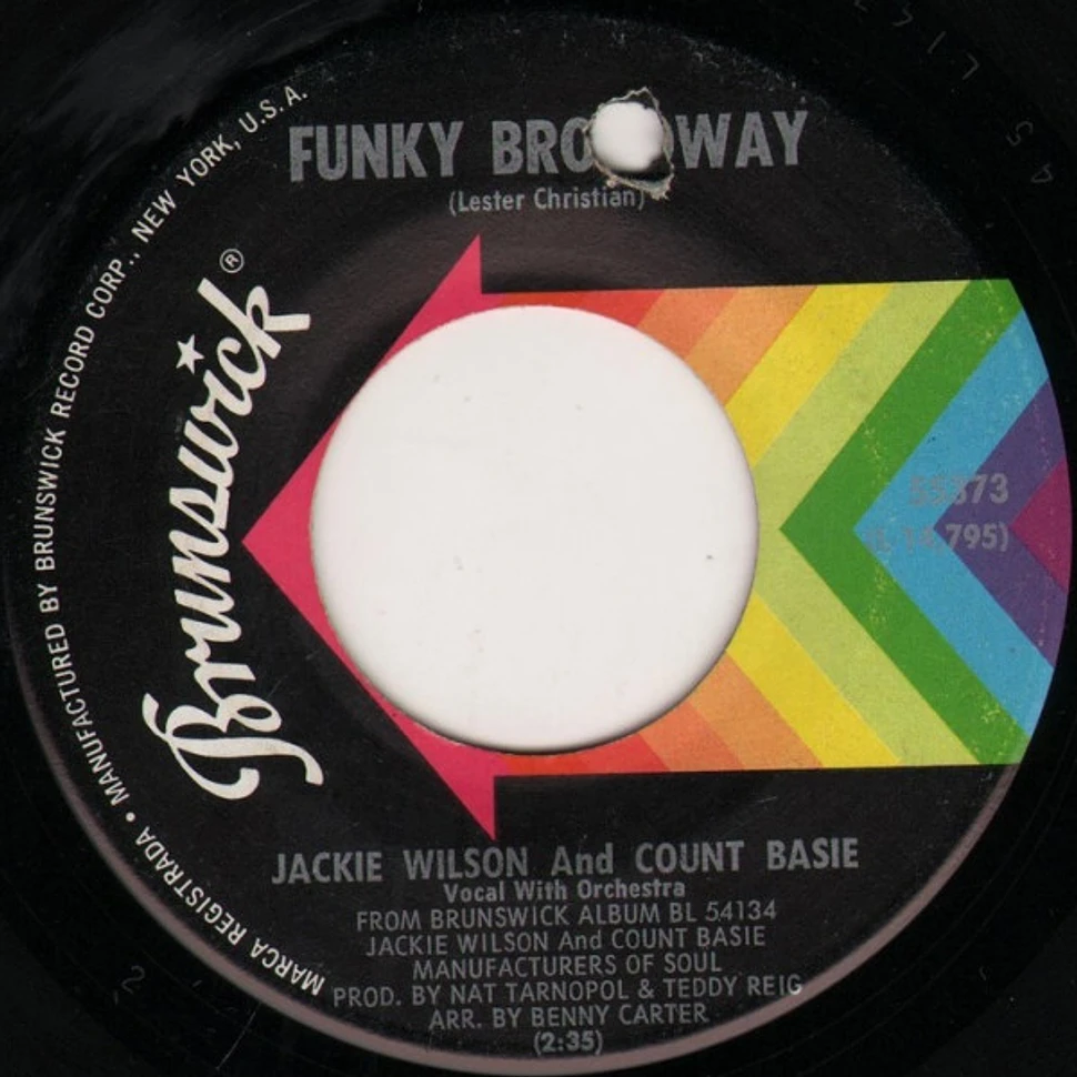Jackie Wilson And Count Basie - Chain Gang / Funky Broadway