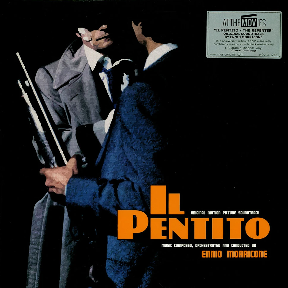 Ennio Morricone - OST Il Pentito Limited Numbered Silver Grey Vinyl Edition