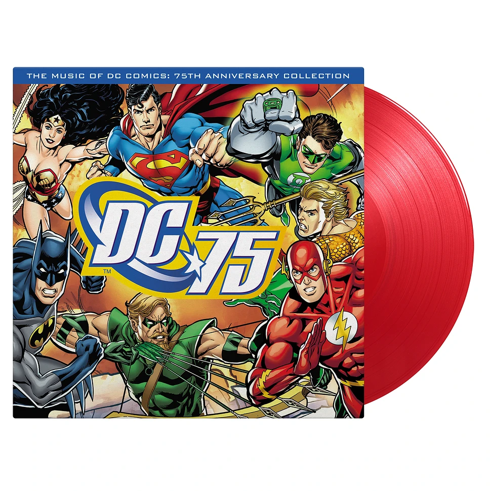 V.A. - Music Of DC Comics: 75th Anniversary Collection Red Vinyl Edition
