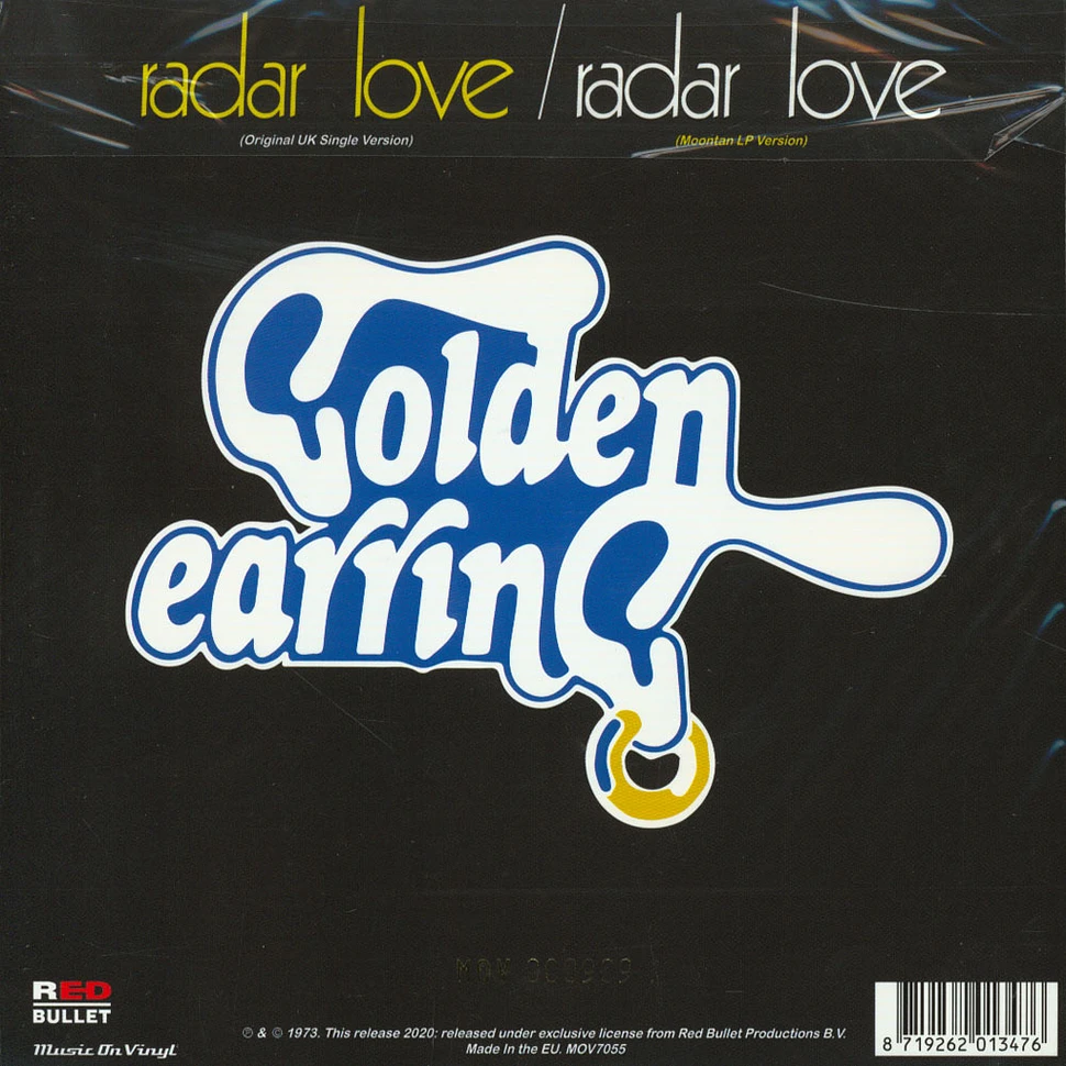 Golden Earring - Radar Love Record Store Day 2020 Edition