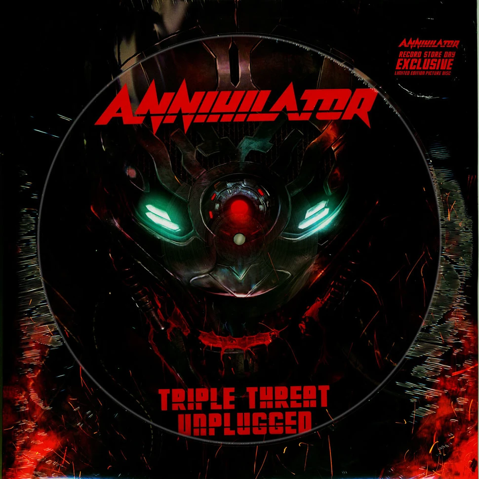 Annihilator - Triple Threat Unplugged Picture Disc Record Store Day 2020 Edition