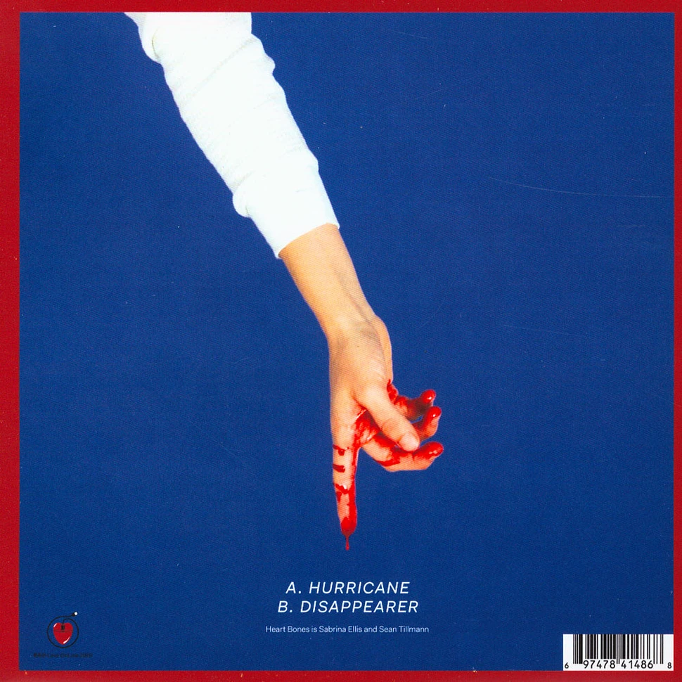 Heart Bones (Har Mar Superstar & Sabrina Ellis Of A Giant Dog) - Hurricane / Disappearer Record Store Day 2020 Edition