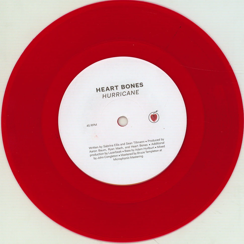 Heart Bones (Har Mar Superstar & Sabrina Ellis Of A Giant Dog) - Hurricane / Disappearer Record Store Day 2020 Edition