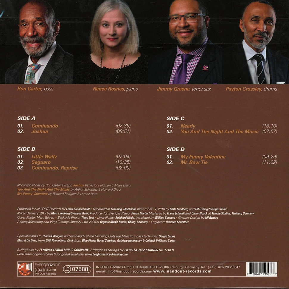 Ron Carter - Stockholm Record Store Day 2020 Edition