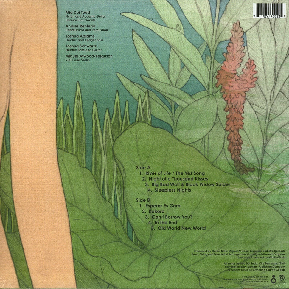 Mia Doi Todd - Gea Green Edition Record Store Day 2020 - Vinyl LP