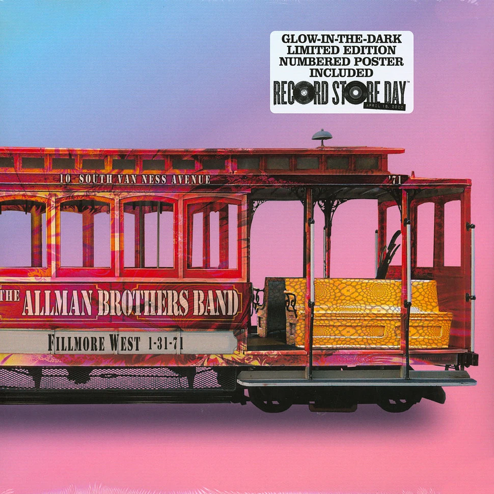 The Allman Brothers Band - Fillmore West 1-31-71 Record Store Day 2020 Edition