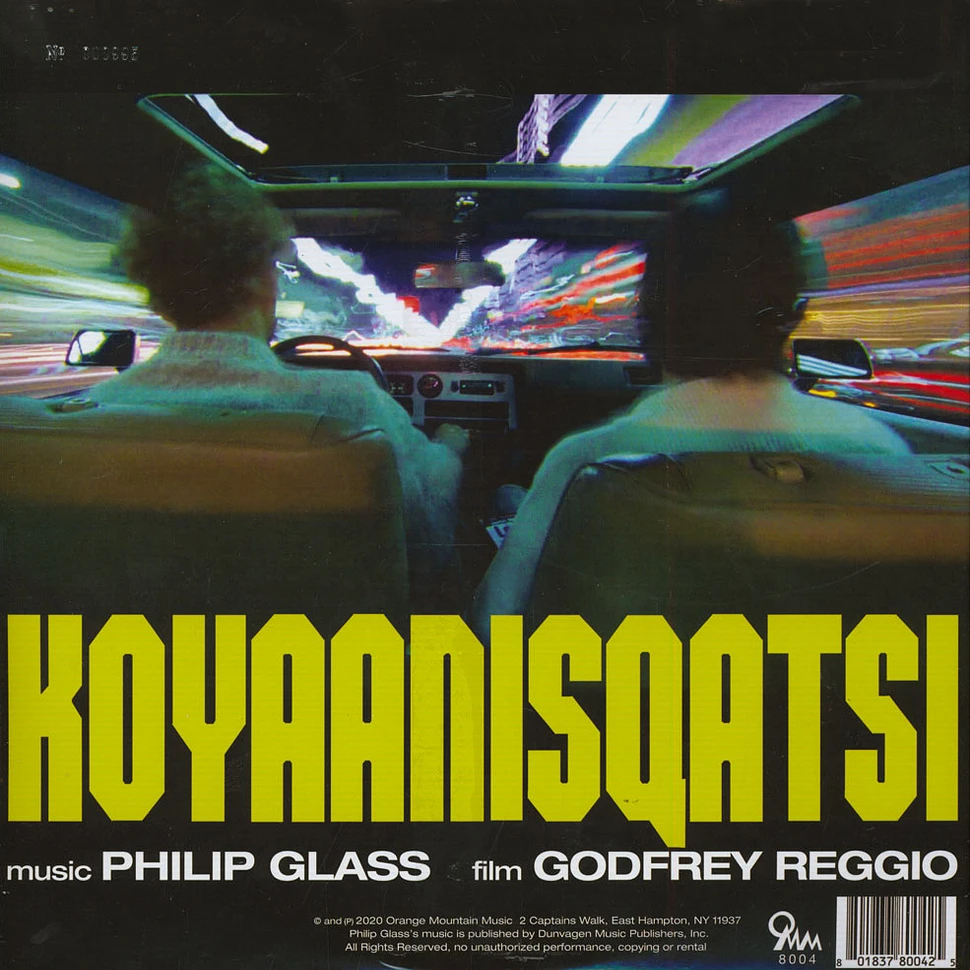 Philip Glass - OST Koyaanisqatsi Record Store Day 2020 Edition