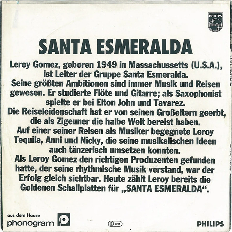 Santa Esmeralda Starring Leroy Gomez - Don't Let Me Be Misunderstood + Esmeralda Suite