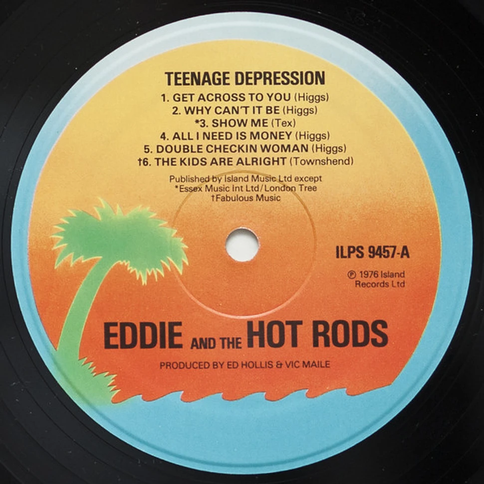 Eddie And The Hot Rods - Teenage Depression