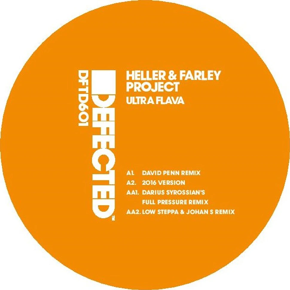 Heller & Farley Project - Ultra Flava (David Penn / Darius Syrossian / Low Steppa & Johan S Remixes)