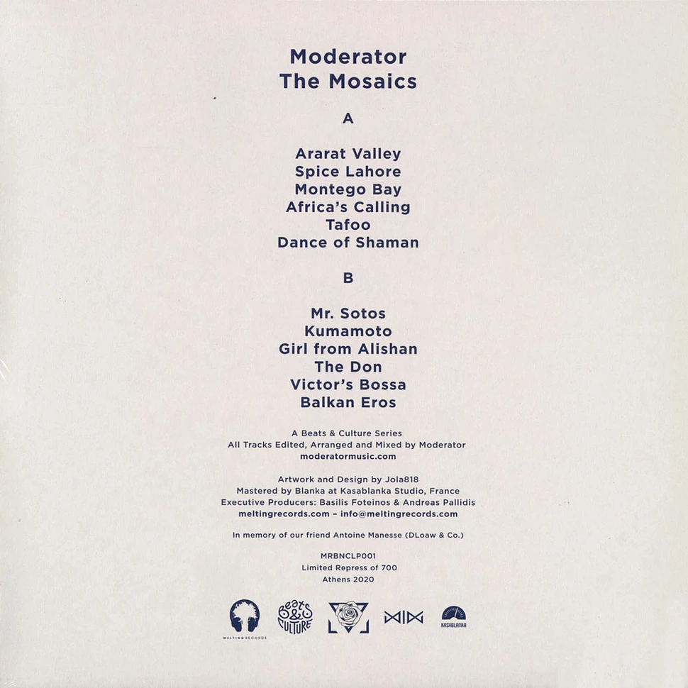 Moderator - The Mosaic Orange Vinyl Edition