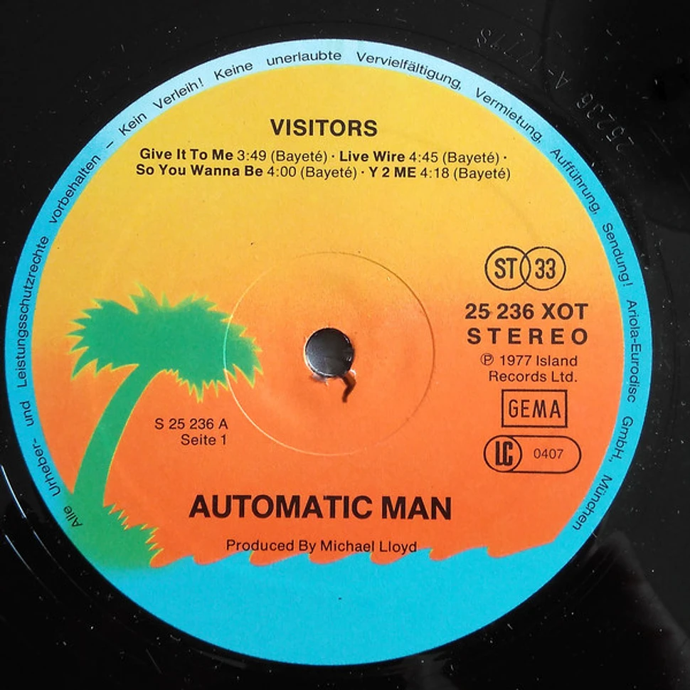 Automatic Man - Visitors