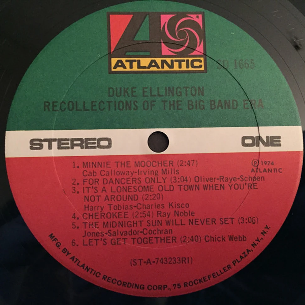 Duke Ellington - Recollections Of The Big Band Era