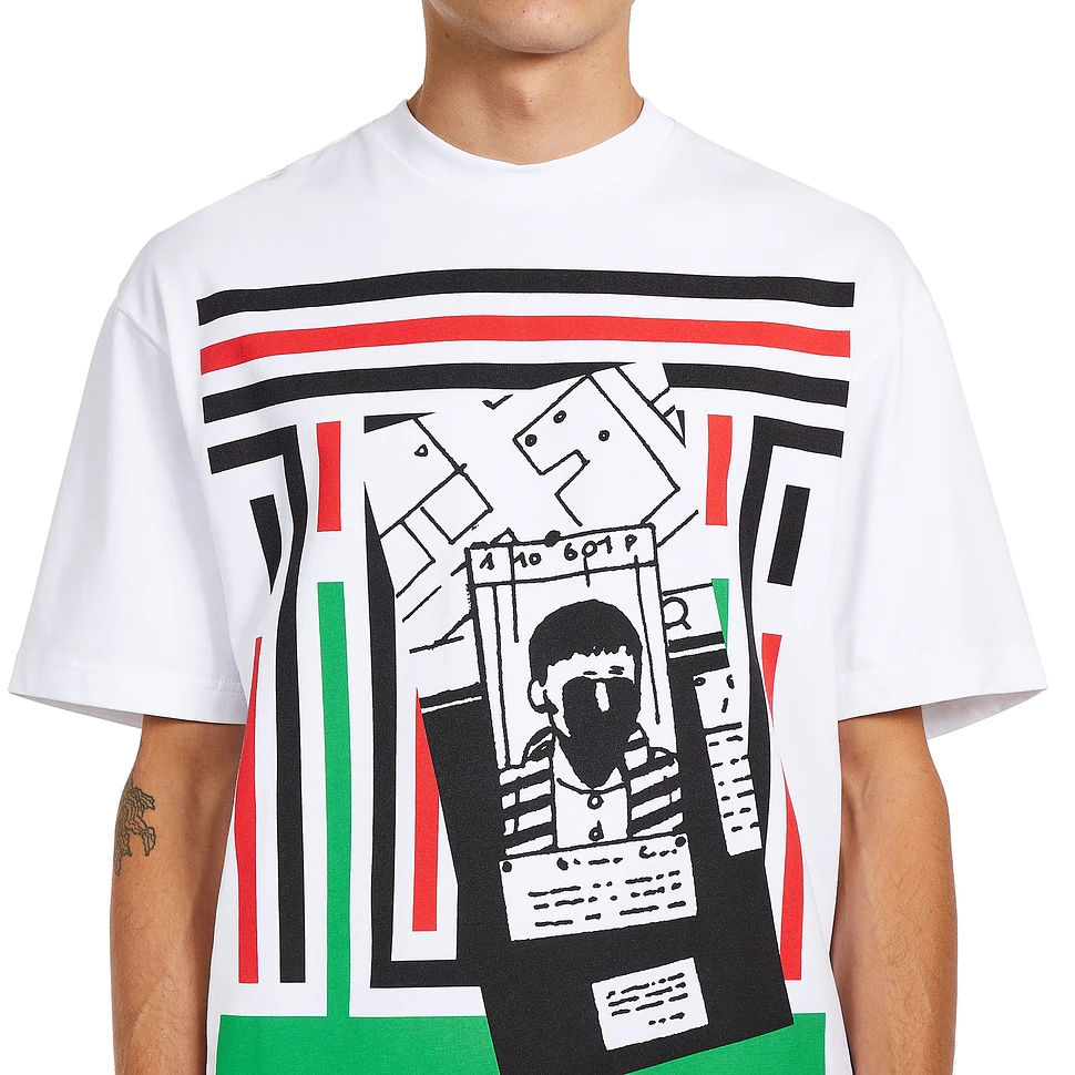 The Trilogy Tapes - Stripes Strip T-Shirt