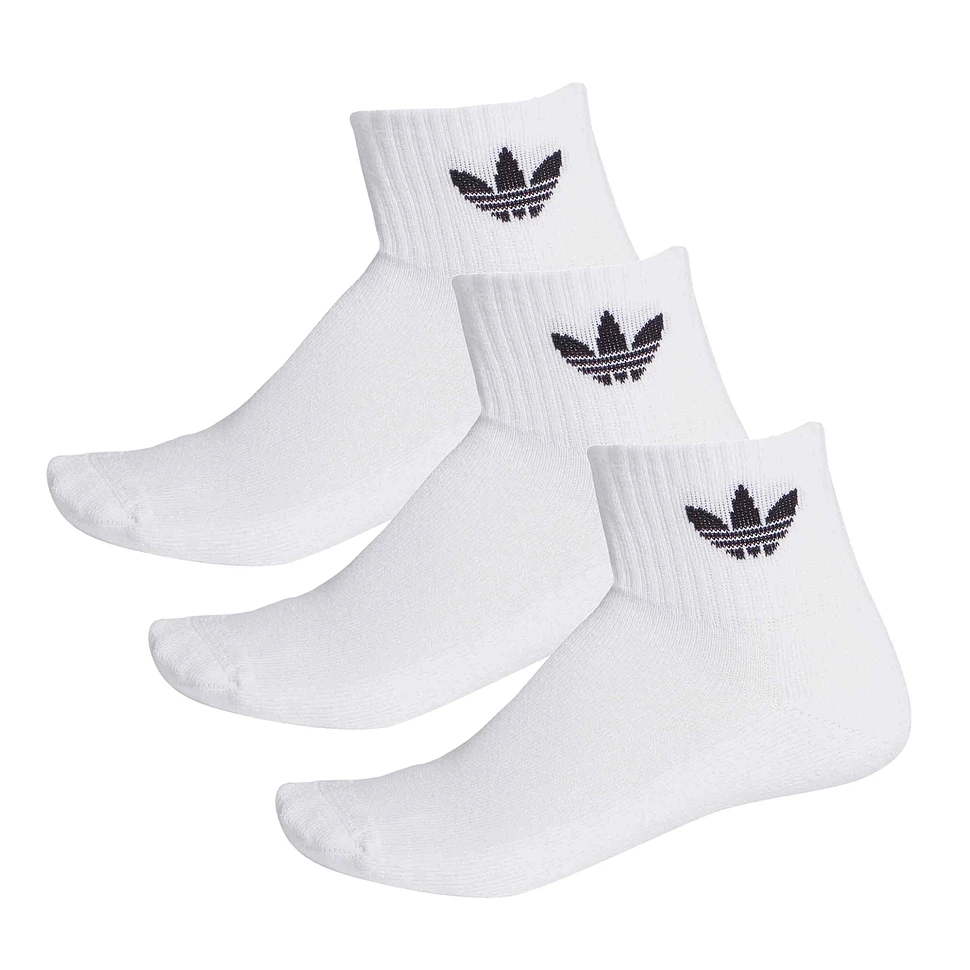 adidas - Mid Ankle Socks (3 Pack)
